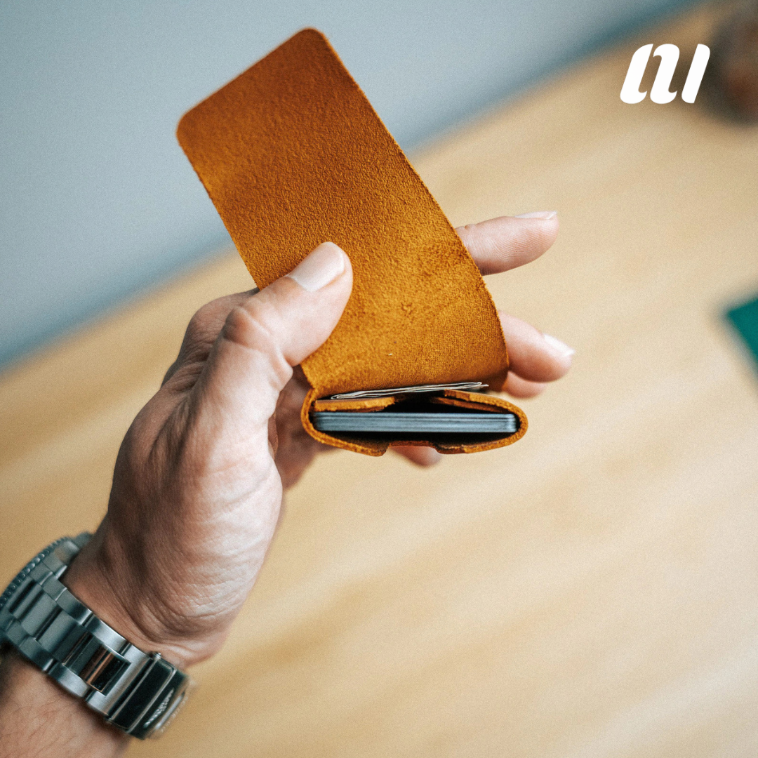 AR01 - Minimalist Wallet leather