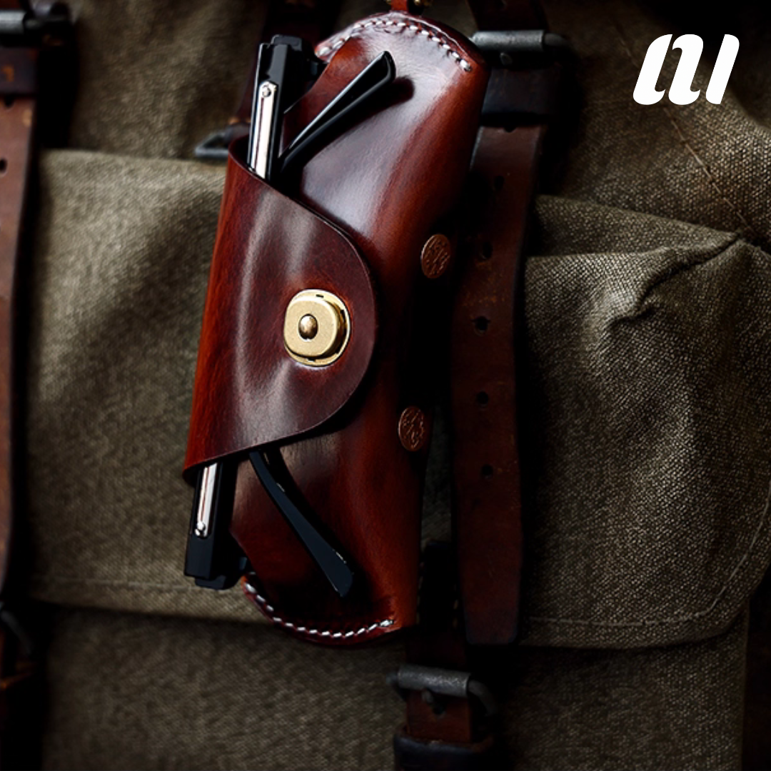 AR03 - Cowhide Sunglasses Case