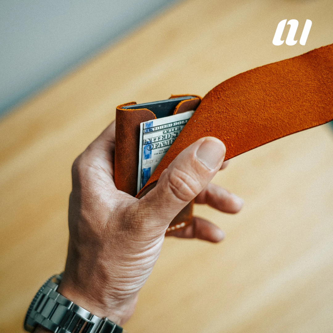 AR01 - Minimalist Wallet leather