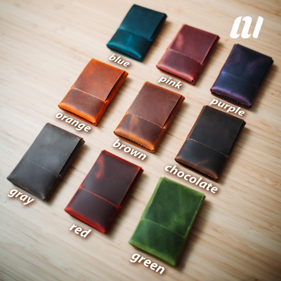AR01 - Minimalist Wallet leather