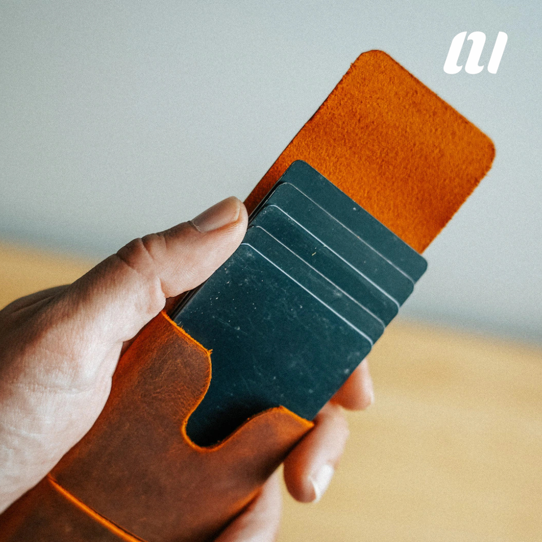 AR01 - Minimalist Wallet leather