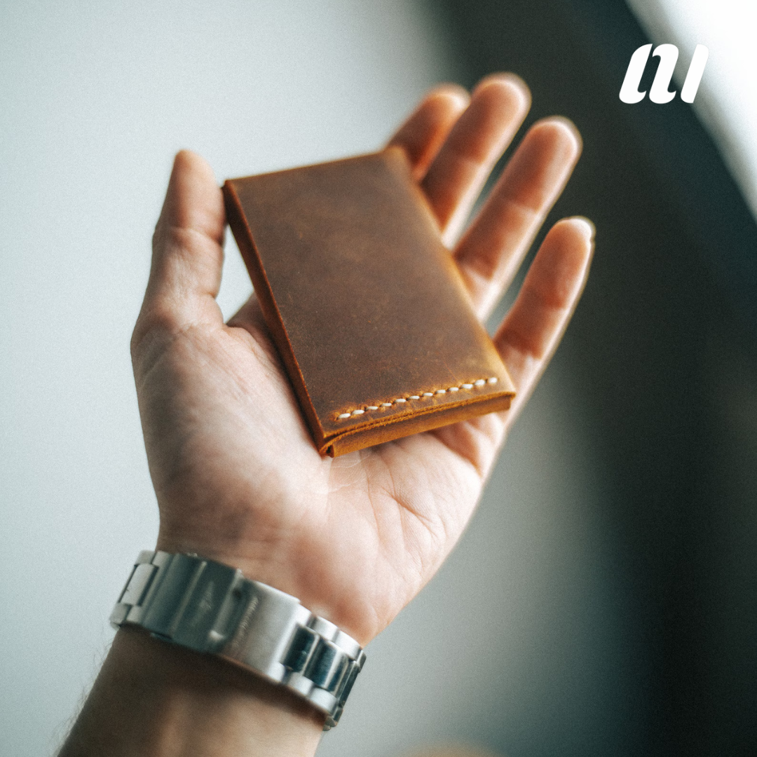 AR01 - Minimalist Wallet leather
