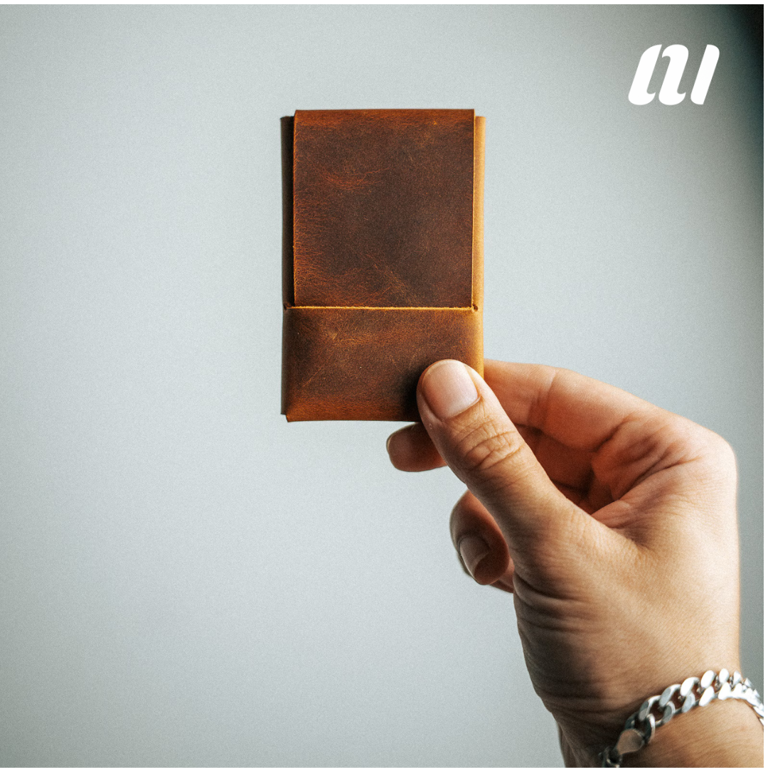 AR01 - Minimalist Wallet leather