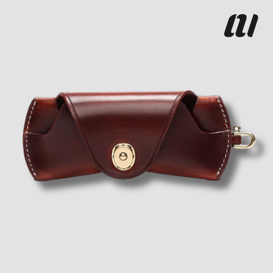 AR03 - Cowhide Sunglasses Case