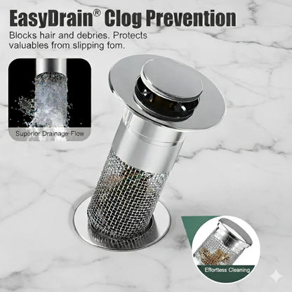 Bathroom Sink Stopper Hair Catcher ®