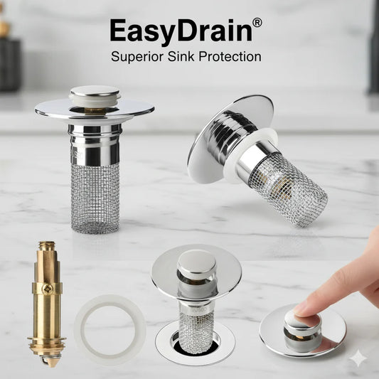 Bathroom Sink Stopper Hair Catcher ®